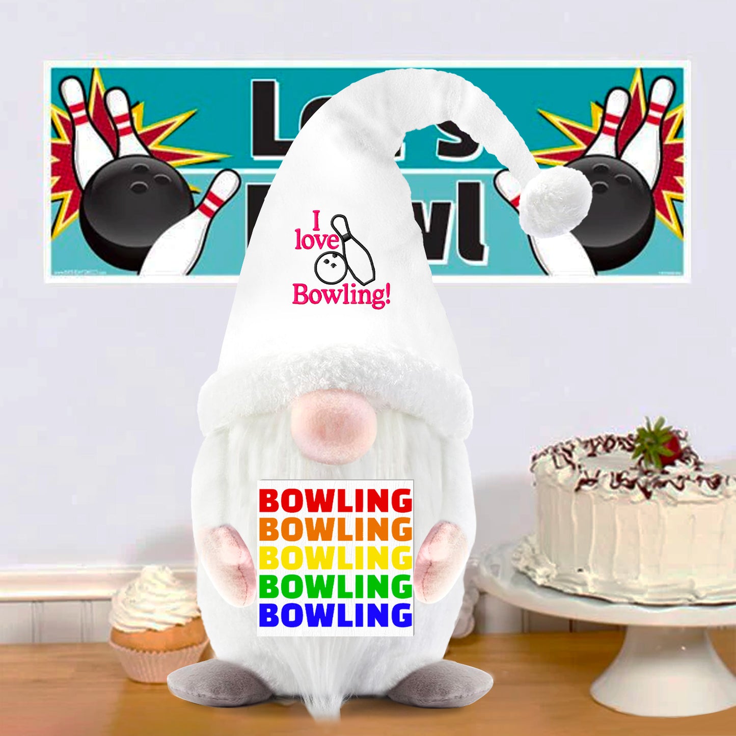 Bowling Lover Gnome