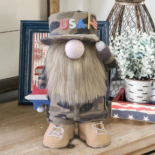 USA Military Gnome