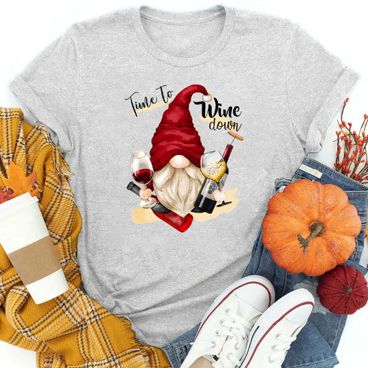 Time To Wine Gnome T-Shirt