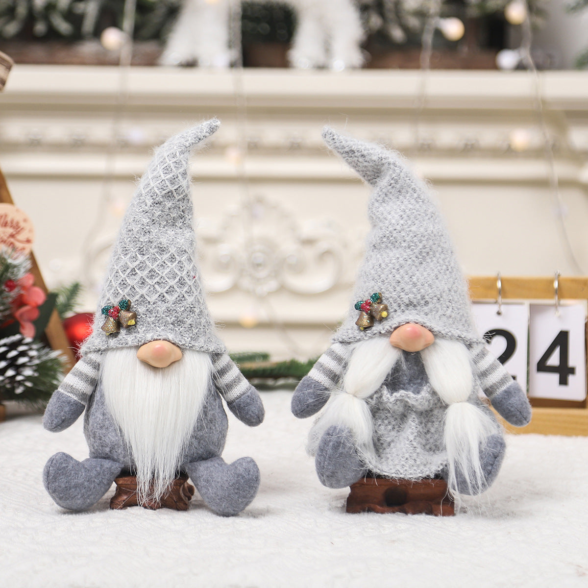 Christmas Couple Gnome