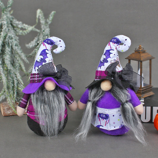 Halloween Purple Gnome