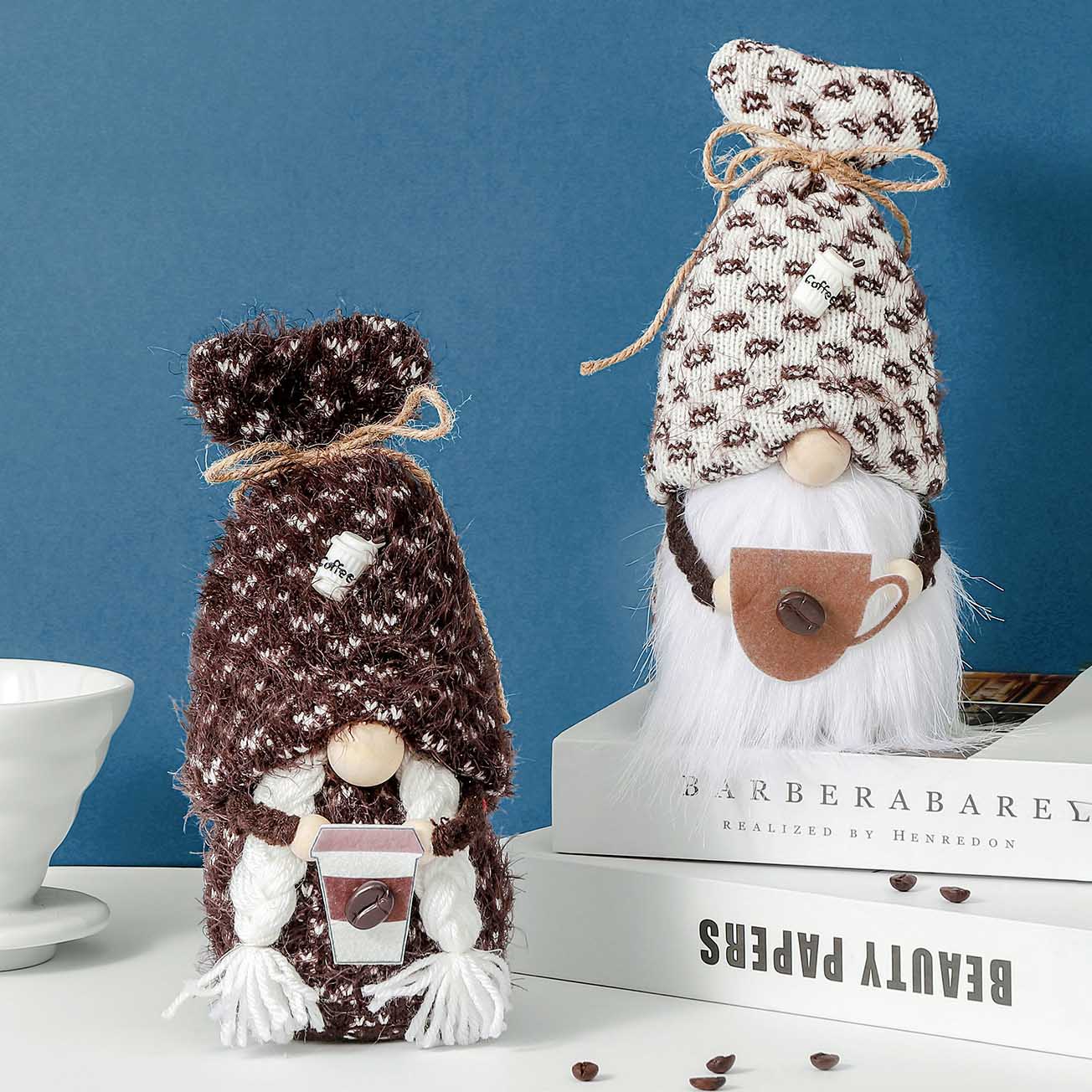 Knitted Coffee Gnome