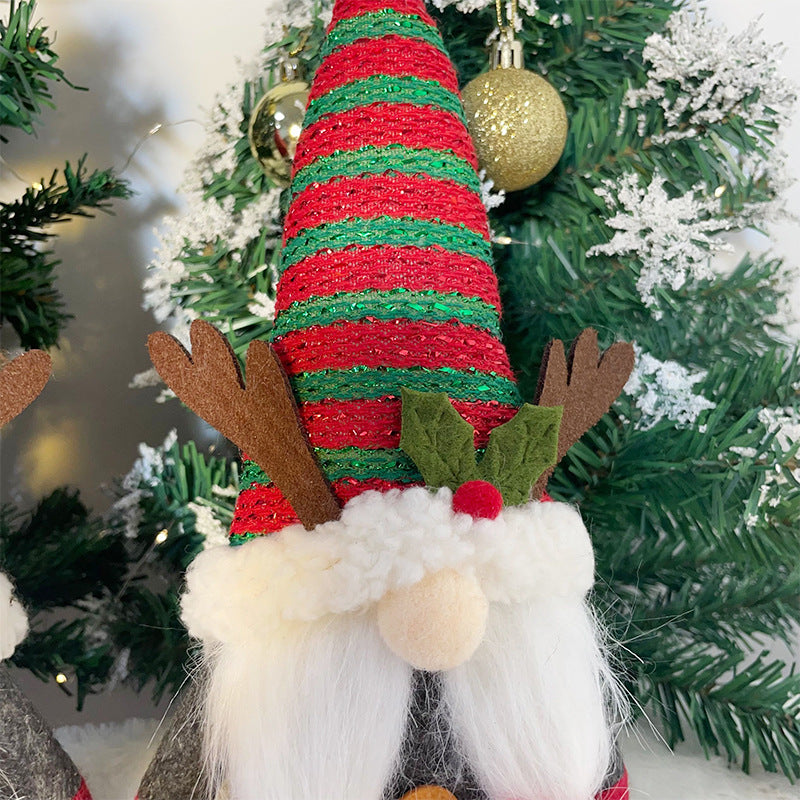 Christmas Elk Gnome