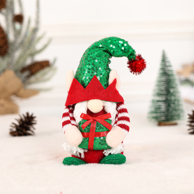 Christmas Sequins Gnome