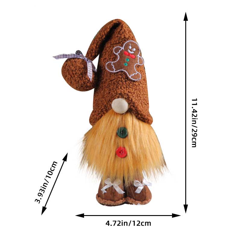 Candy Gingerbread Man Gnome