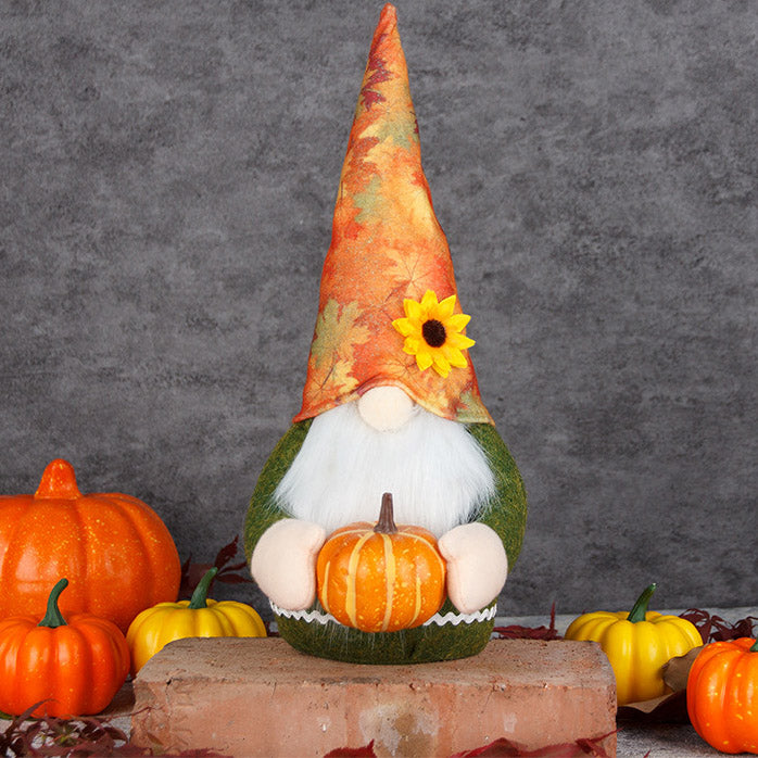 Harvest Festival Pumpkin Gnome