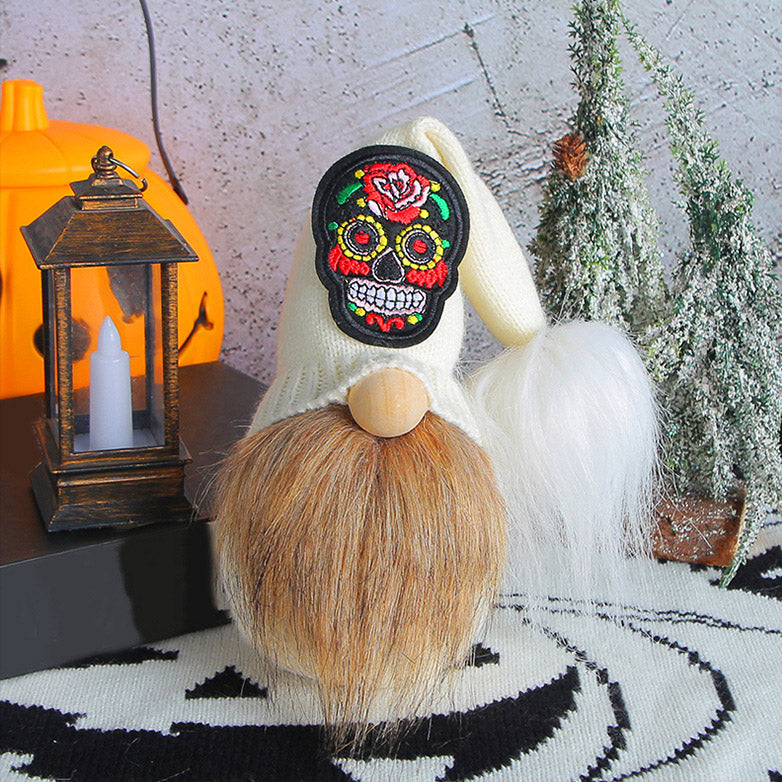 Halloween Skull Gnome