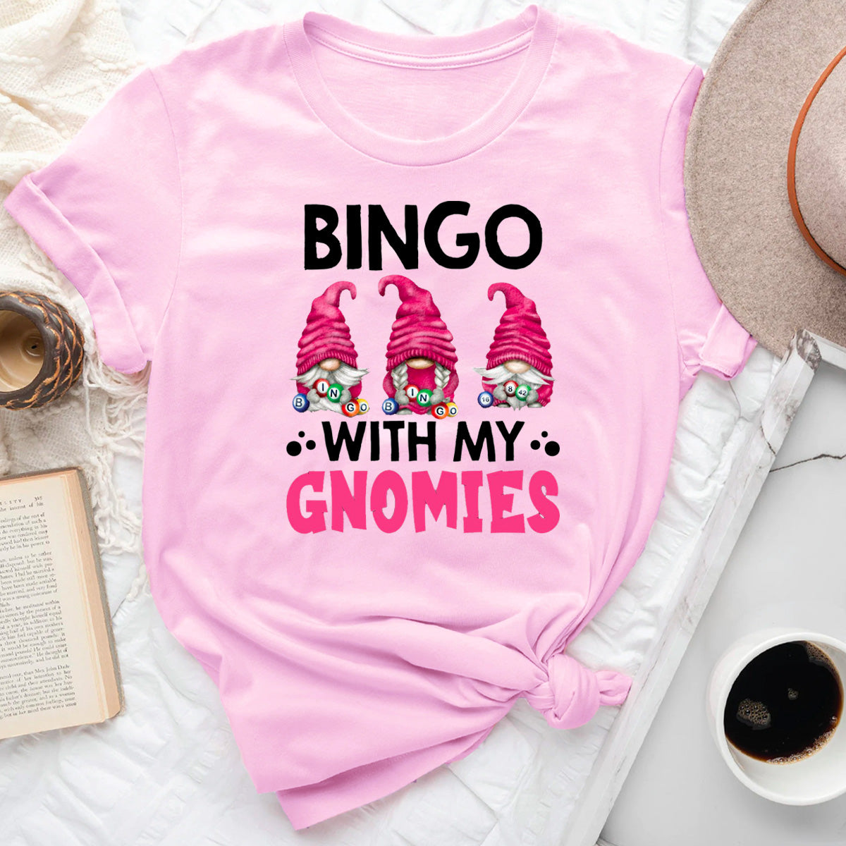 Bingo With My Gnomies T-Shirt