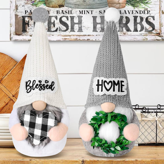 Farmhouse Blessed Home Gnome