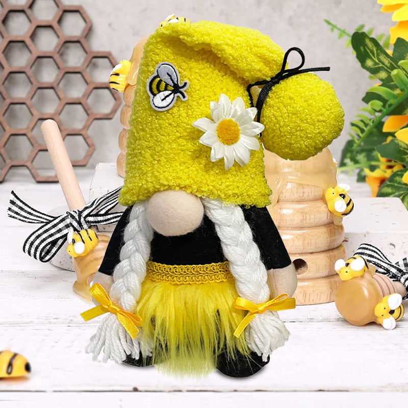 Bee Daisy Gnome