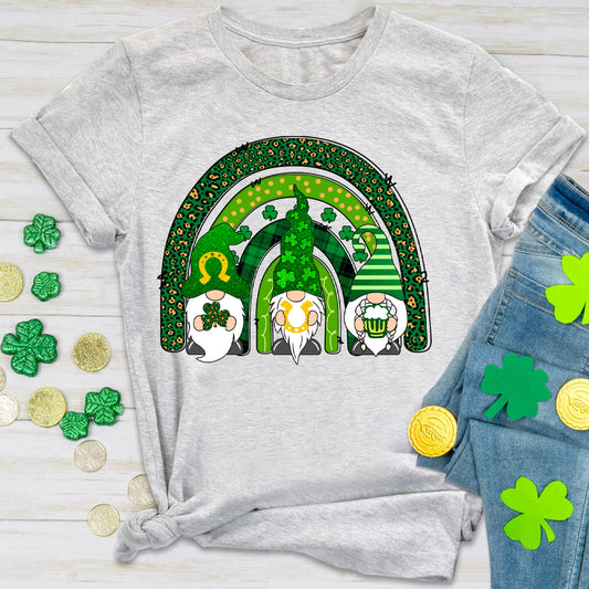 St. Patrick's Day Rainbow Gnome T-Shirt