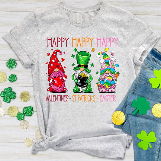 Happy Valentines St Patrick Easter T-Shirt