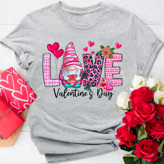 Valentine's Love Gnome T-Shirt