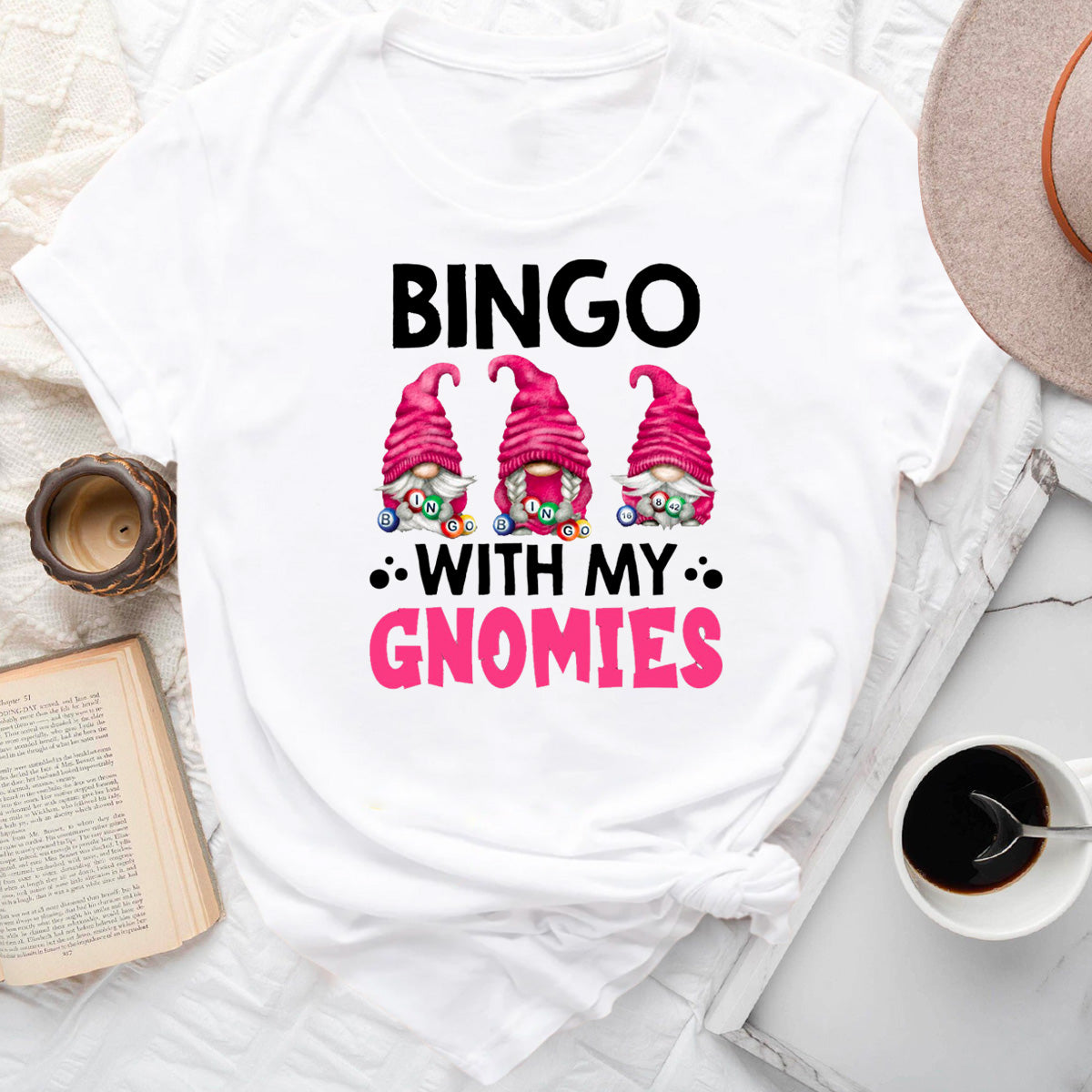 Bingo With My Gnomies T-Shirt