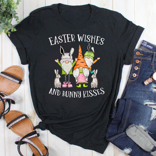 Easter Wishes And Bunny Kisses T-Shirt