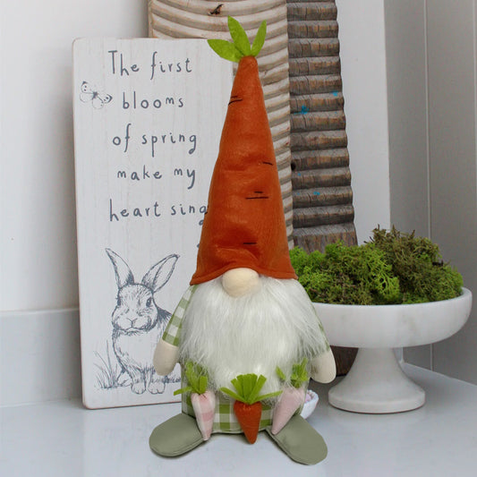 Easter Carrot Bunny Gnome