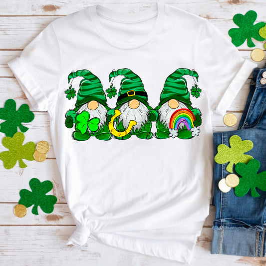 St Patricks Day Gnome Shirt T-Shirt