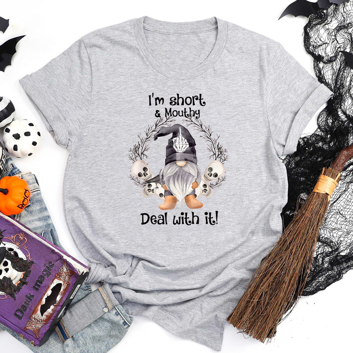 Happy Halloween Witch Gnome T-Shirt