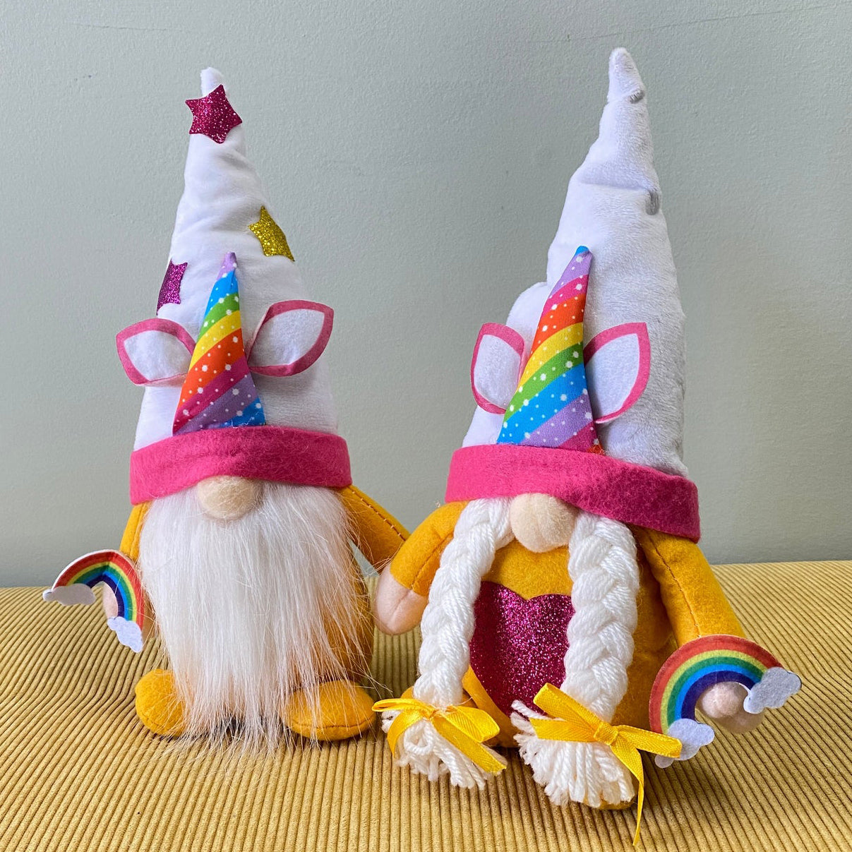 Rainbow Unicorn Gnome