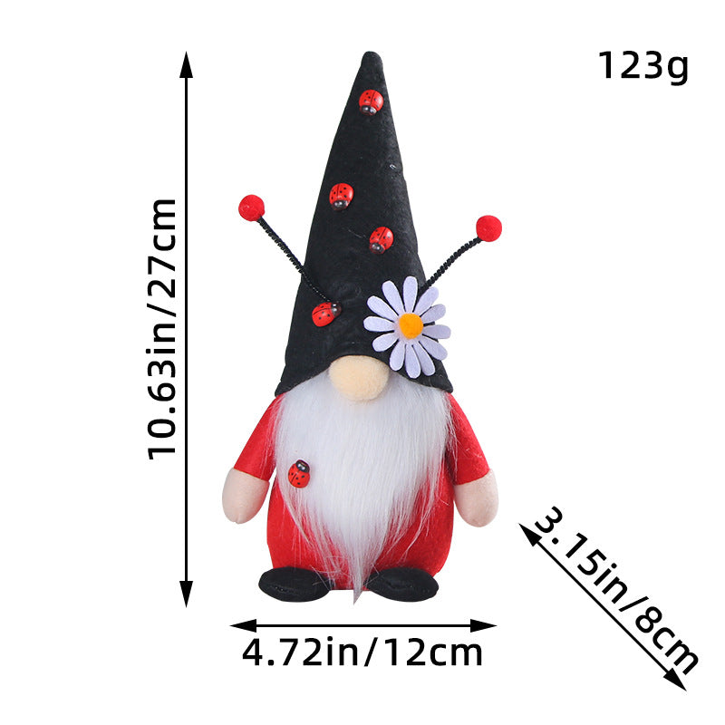 Ladybug Gnome