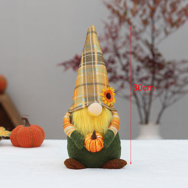 Thanksgiving Sunflower Gnome