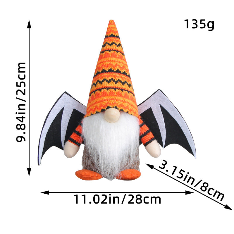 Halloween Bat Gnome