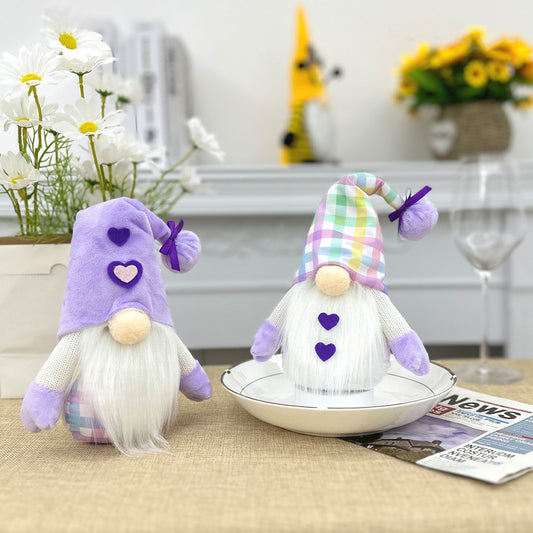 Mother's Day Lavender Love Gnome