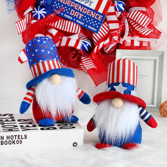 July 4th Independence Day Gnome