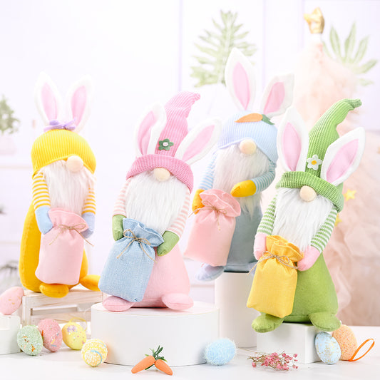 Easter Gift Bag Bunny Gnome