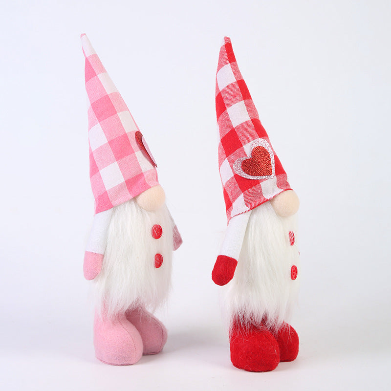 Valentine's Day Heart Gnome