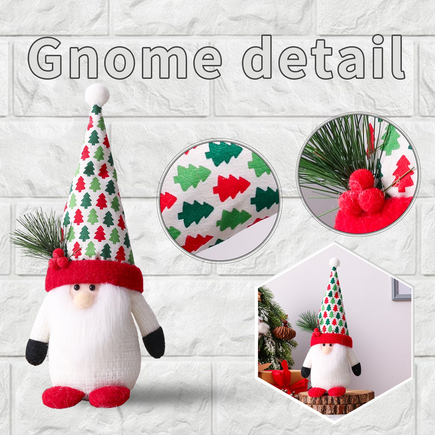 Christmas Pine Gnome