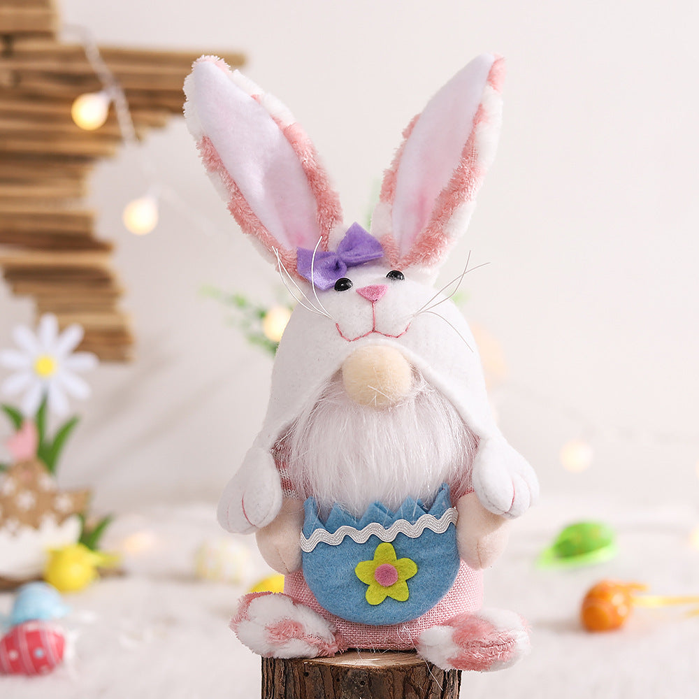 Bunny Hat Easter Gnome