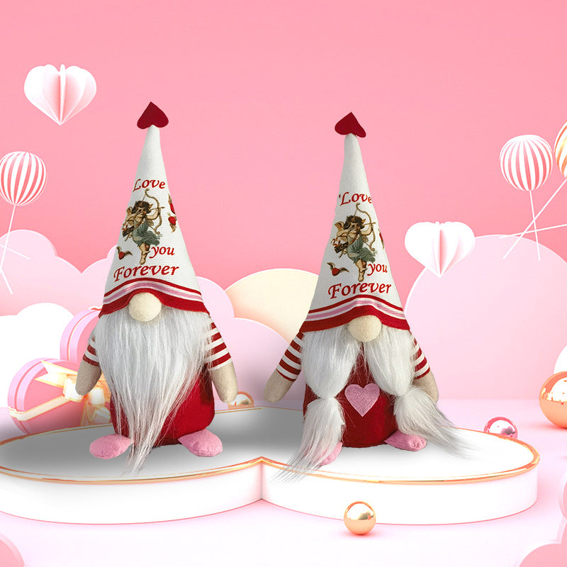 Valentine's Day Cupid Gnome