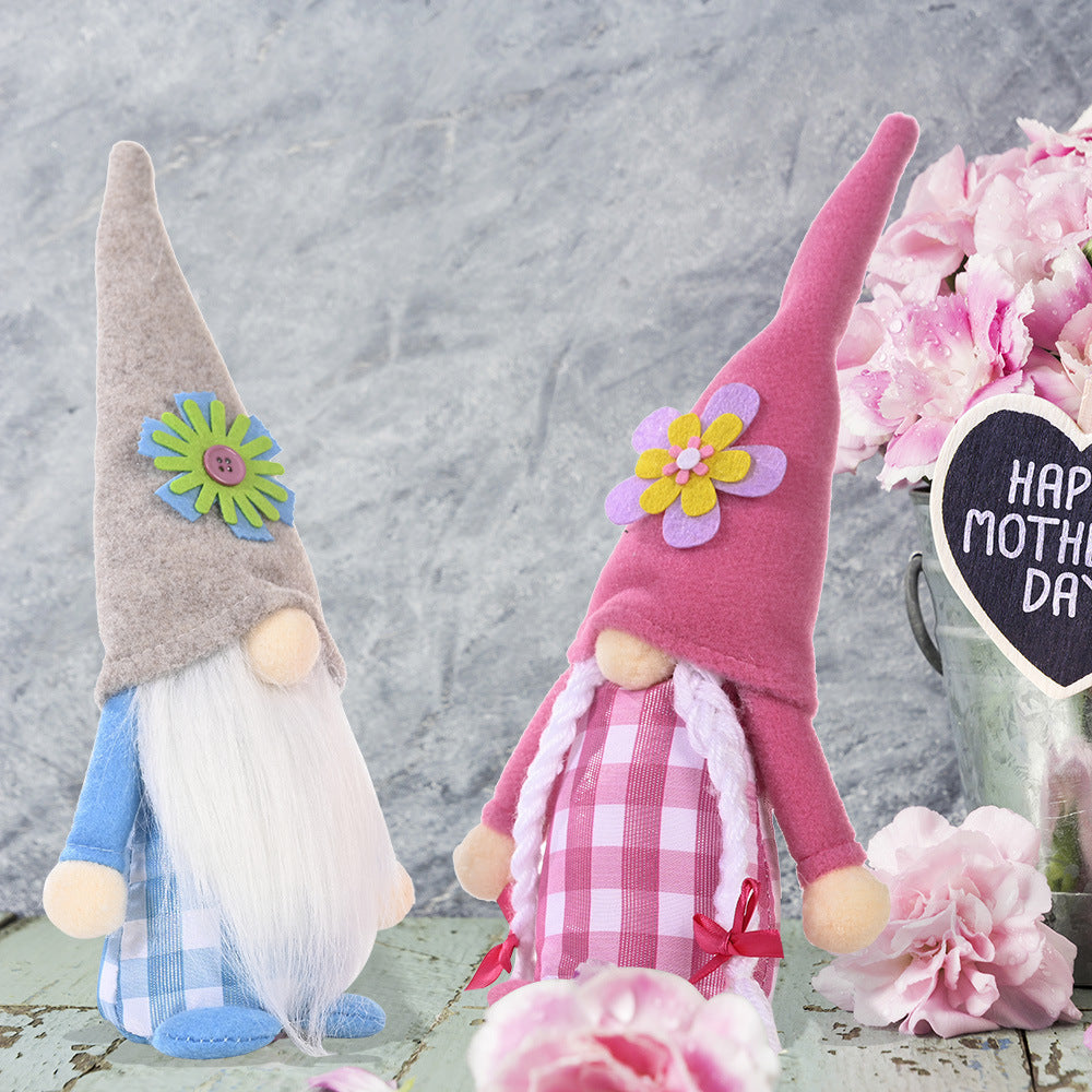 Mother's Day Flower Gnome