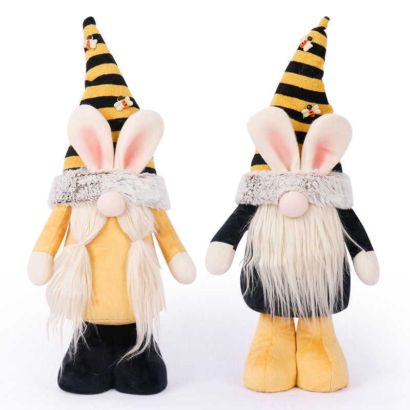 Easter Bee Gnome