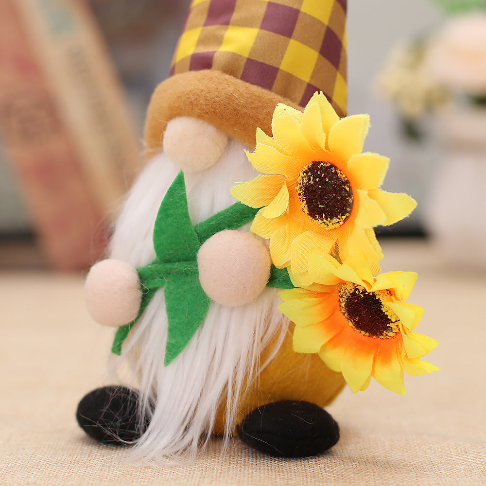 Farmhouse Sunflower Gnome