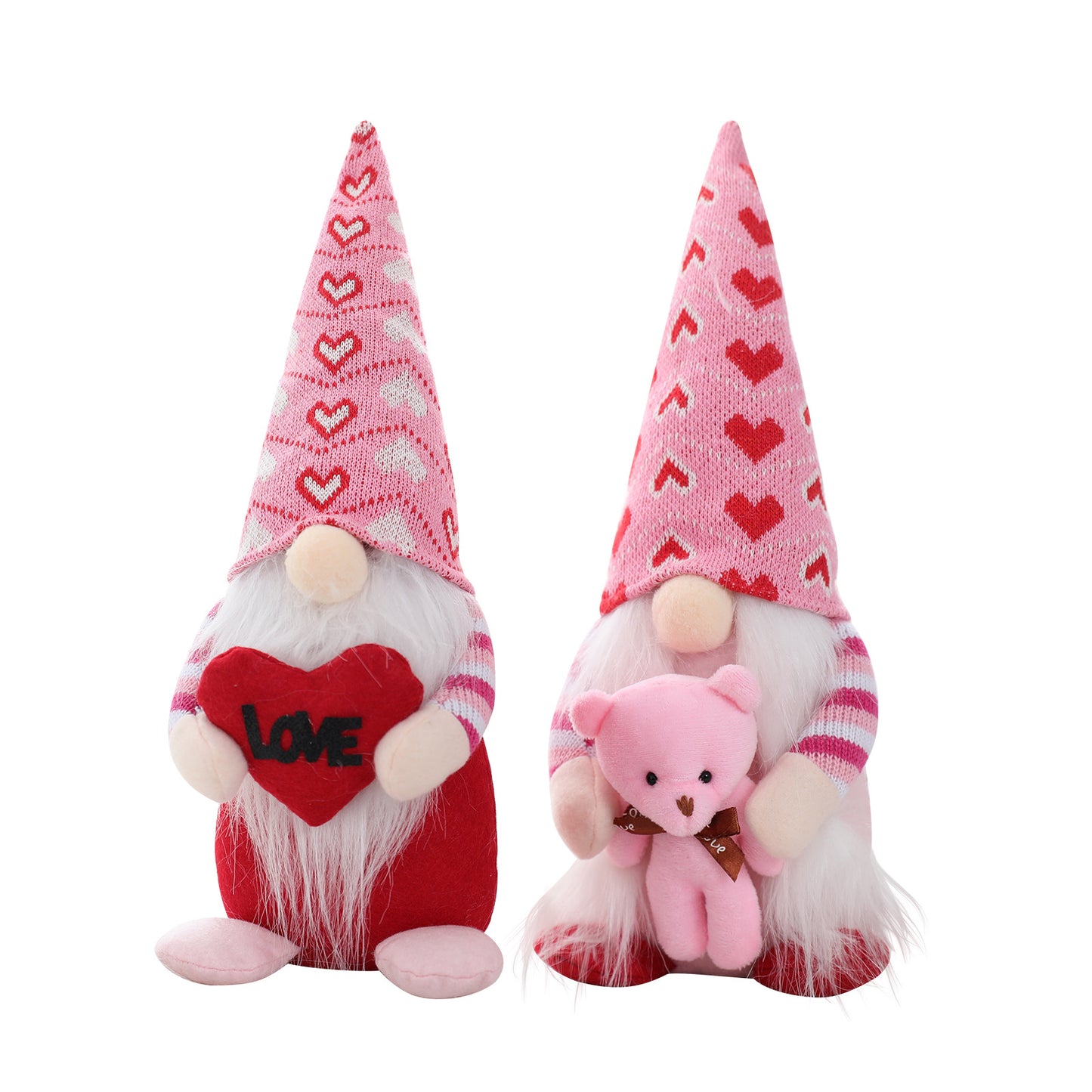 Valentine's Day Bear Gnome