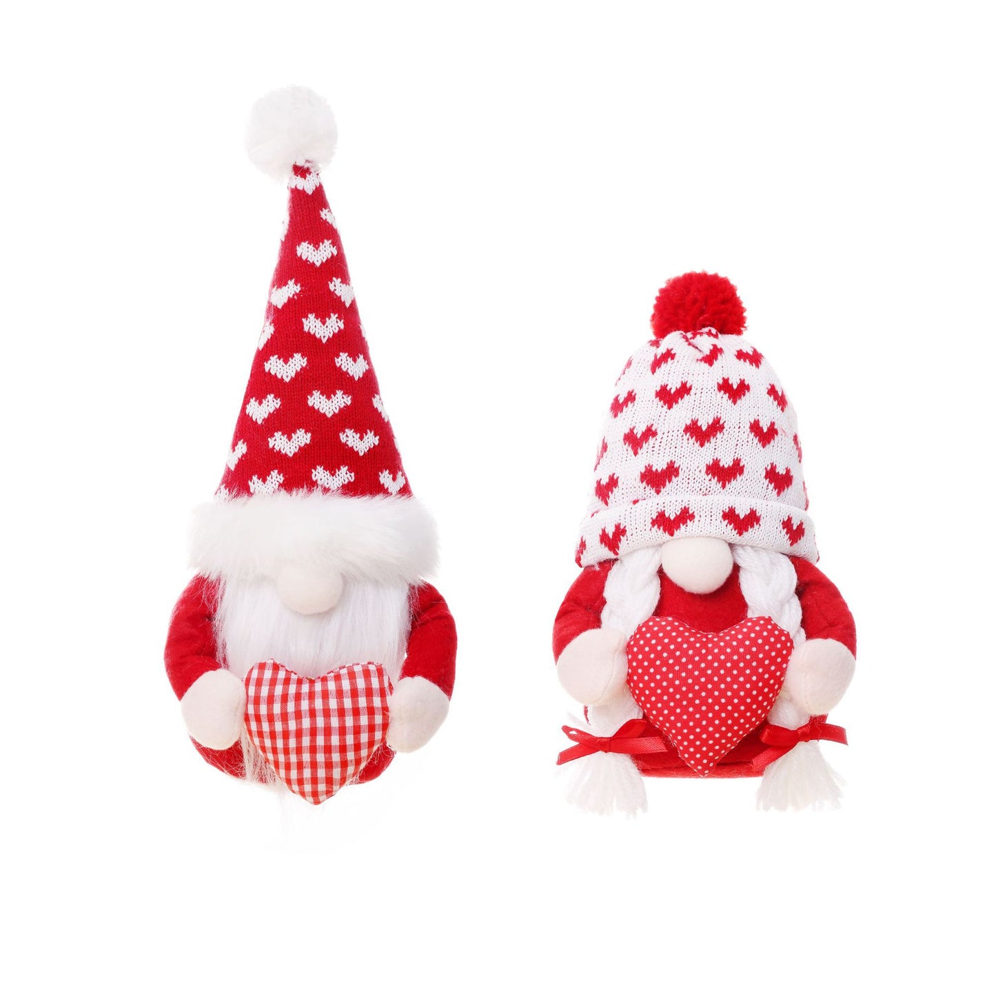 Valentine's Day Bobble Hat Gnome