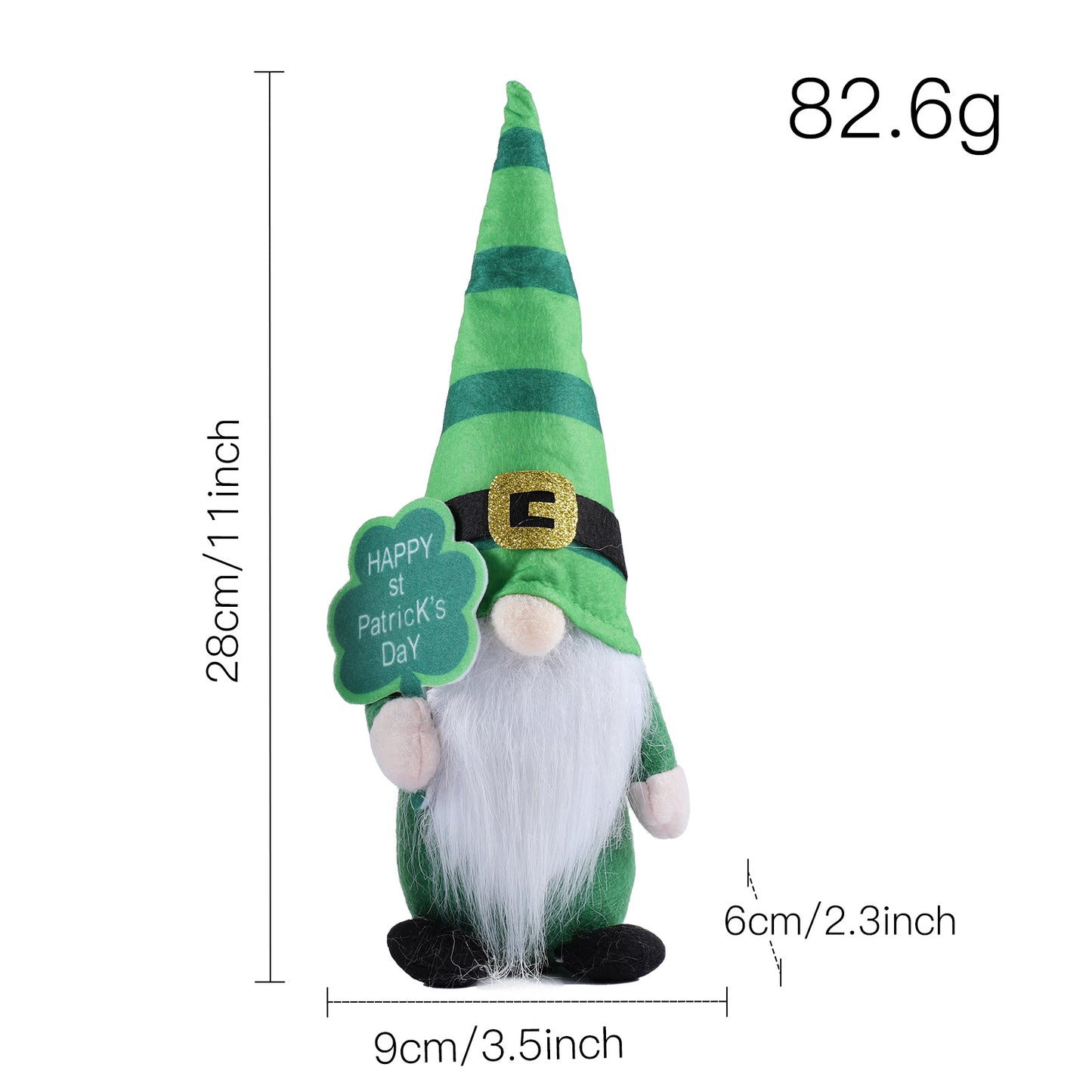 St. Patrick's Day Lucky Gnome