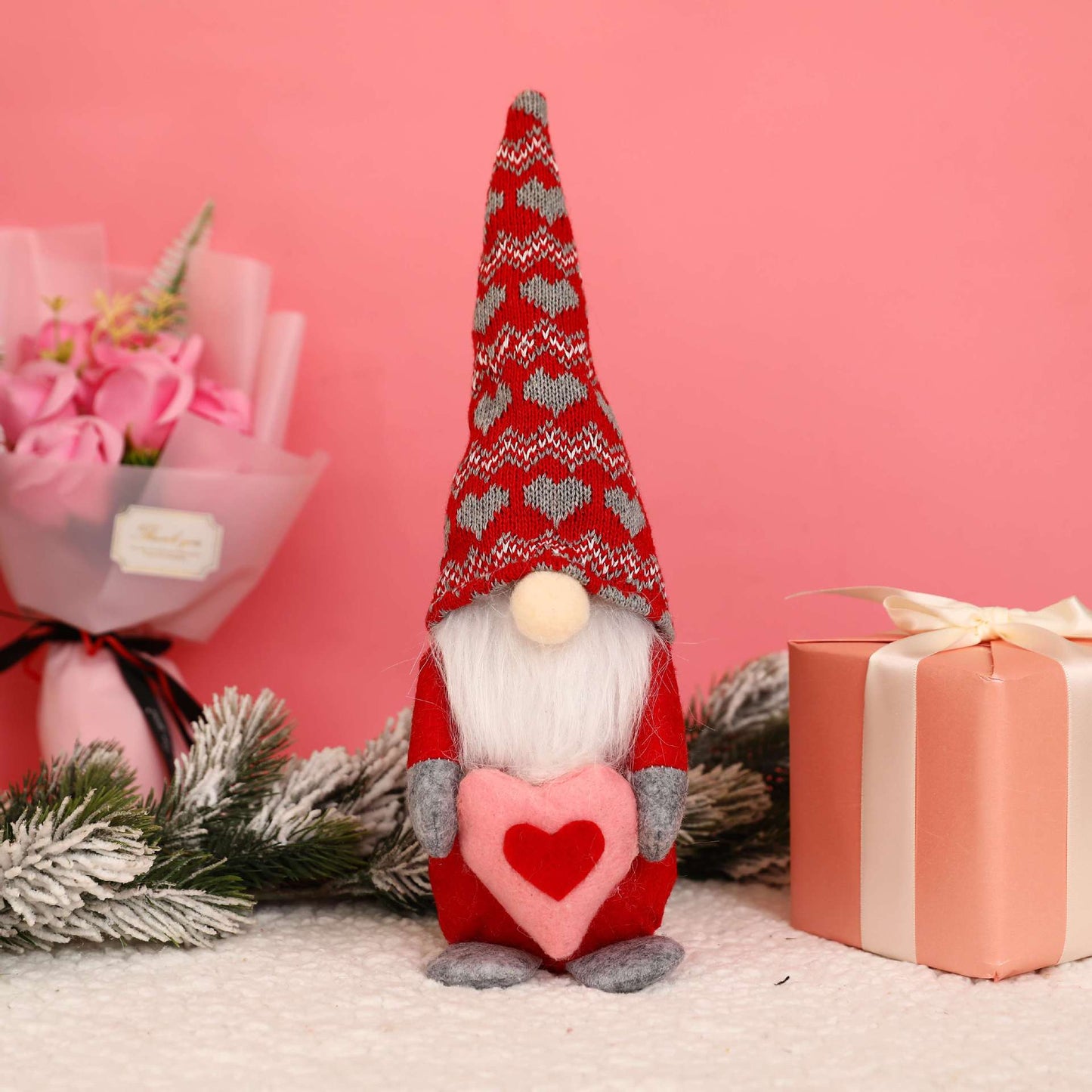 Valentine Heart Gnome