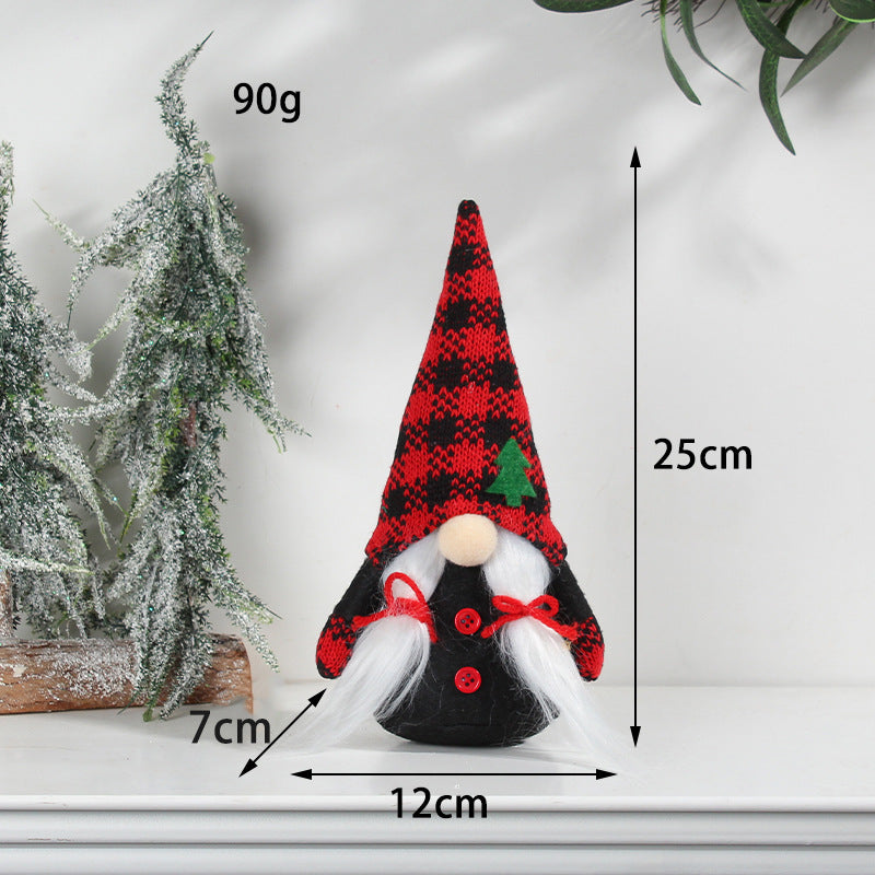 Knitted Hat Christmas Gnome