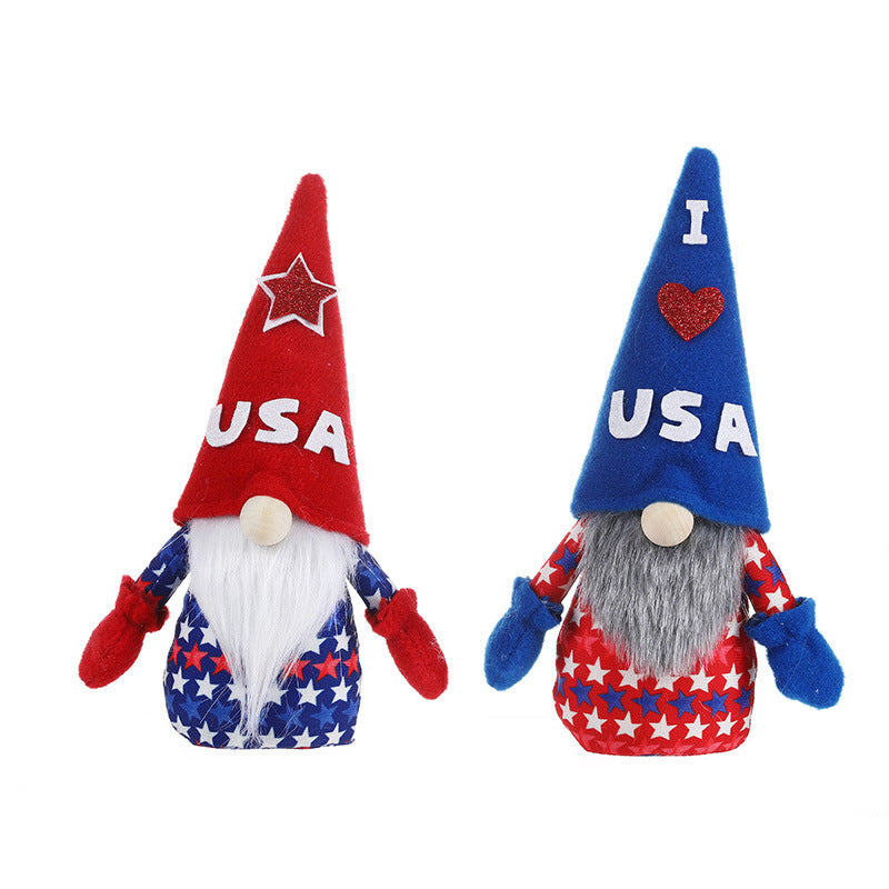 I Love USA Gnome