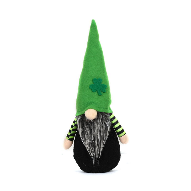 St. Patrick's Day Striped Gnome