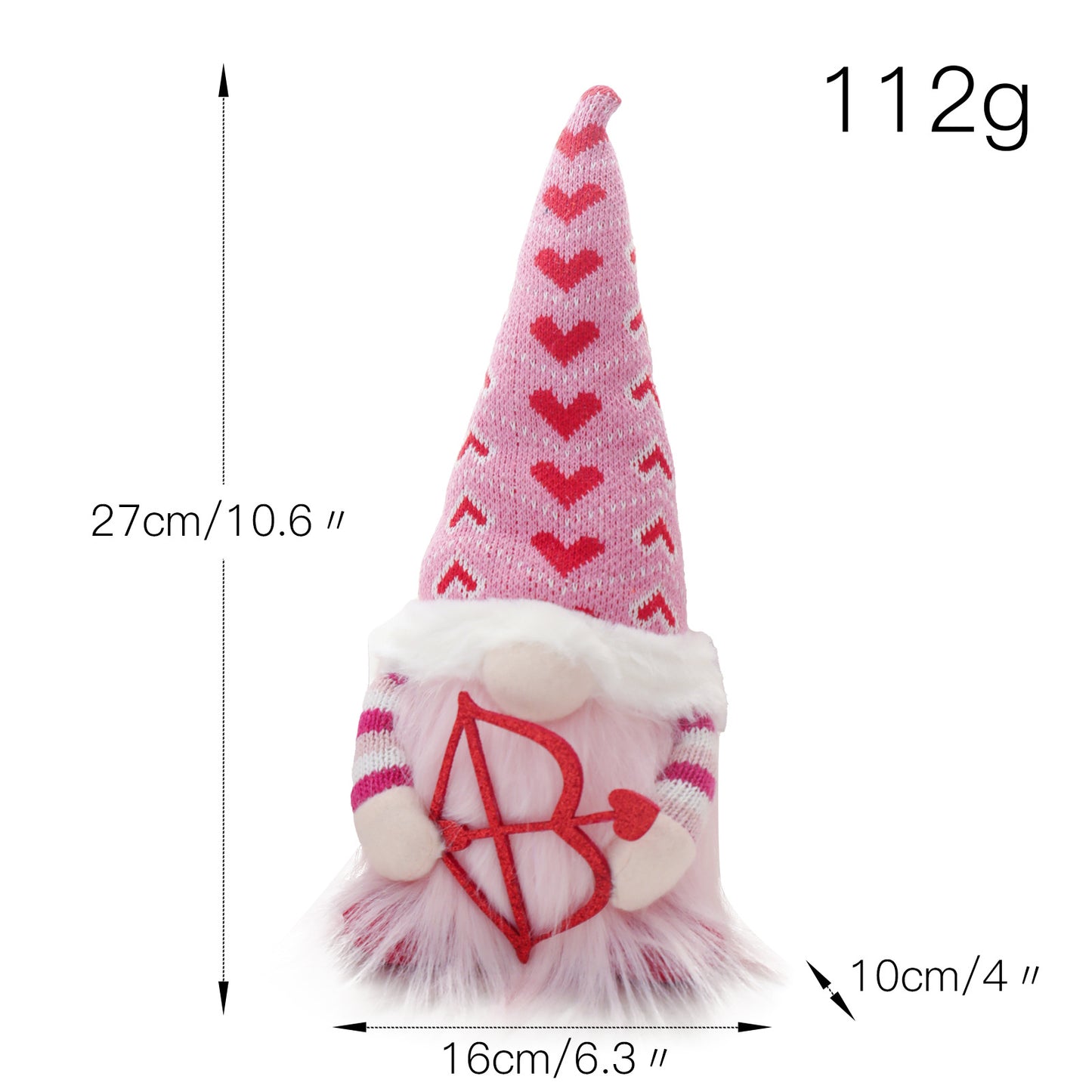 Valentine's Day LED Love Gnome