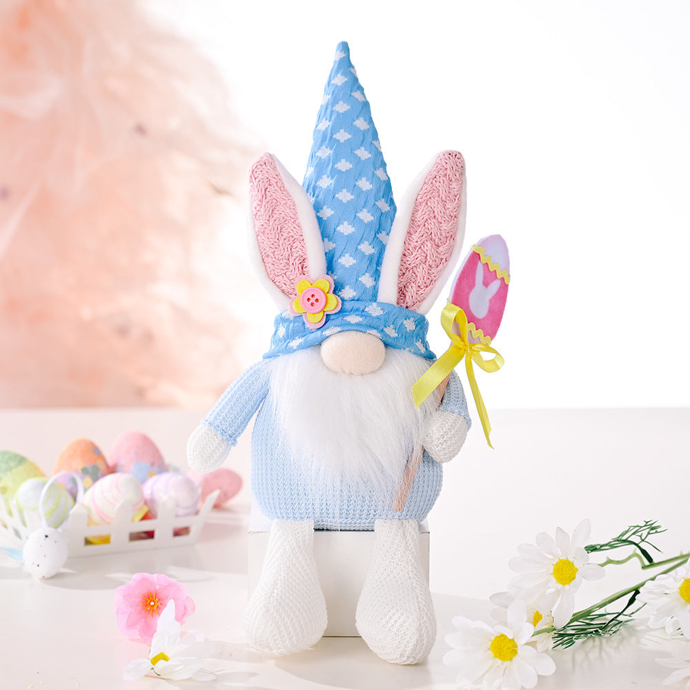Easter Bow Knot Gnome