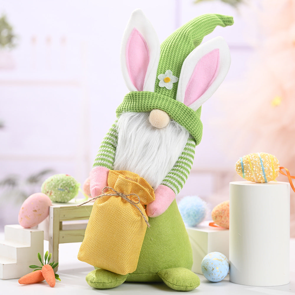 Easter Gift Bag Bunny Gnome