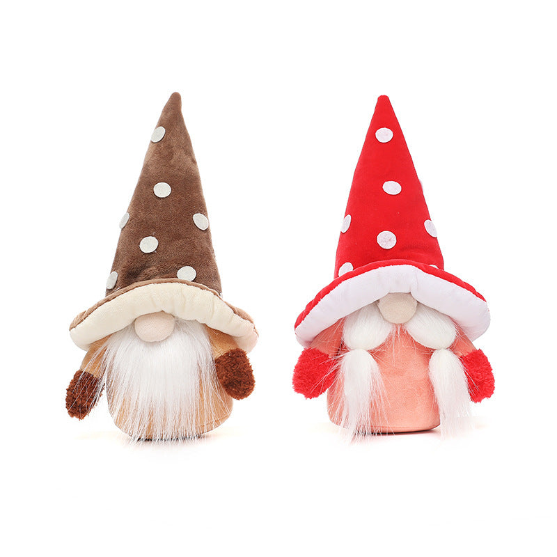 Cute Mushroom Gnome