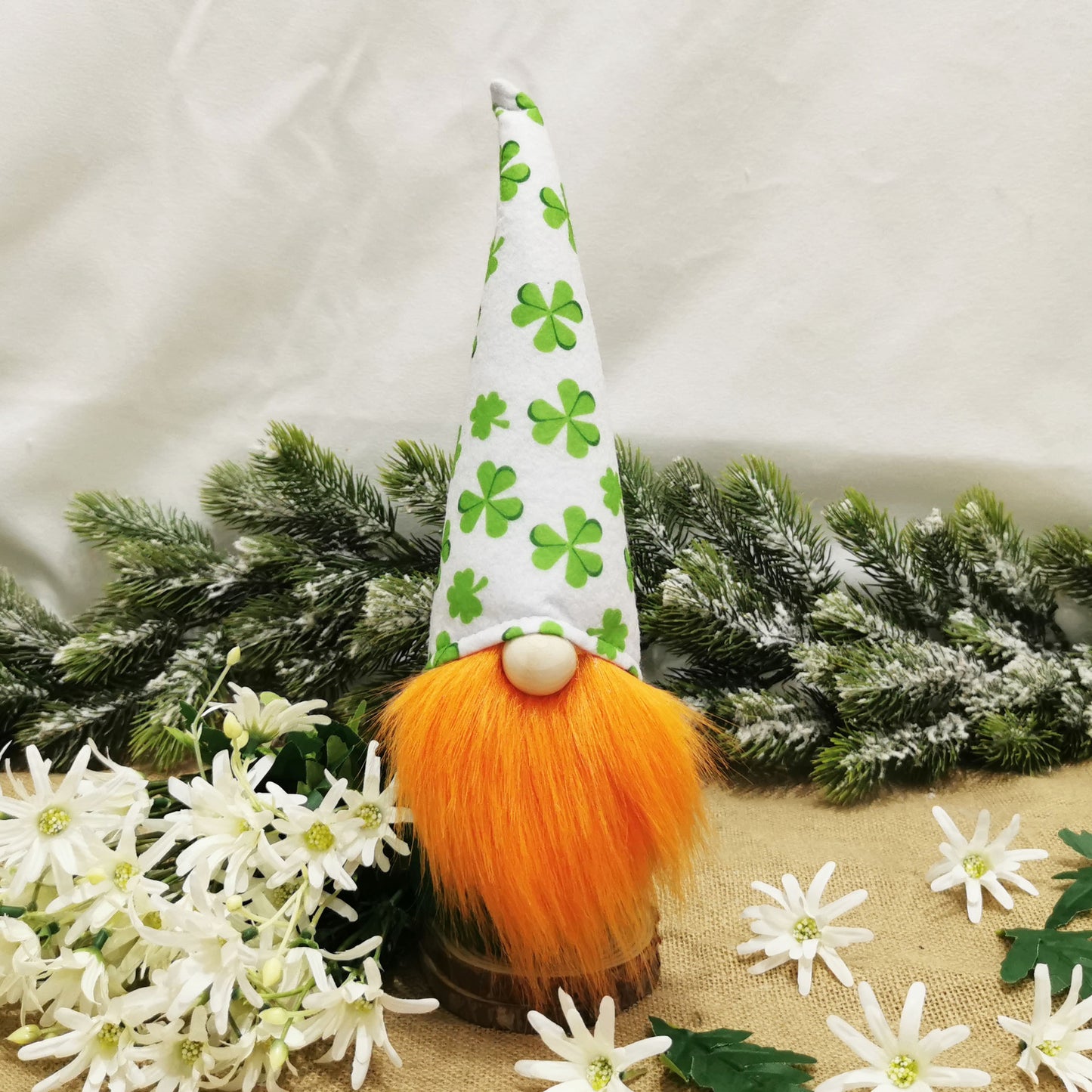 St. Patrick's Day Clover Hat Gnome