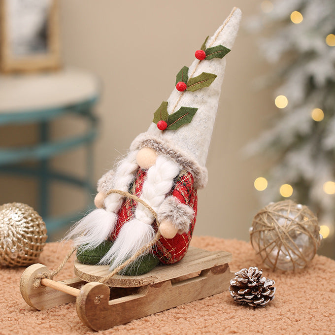 Christmas Ski Gnome