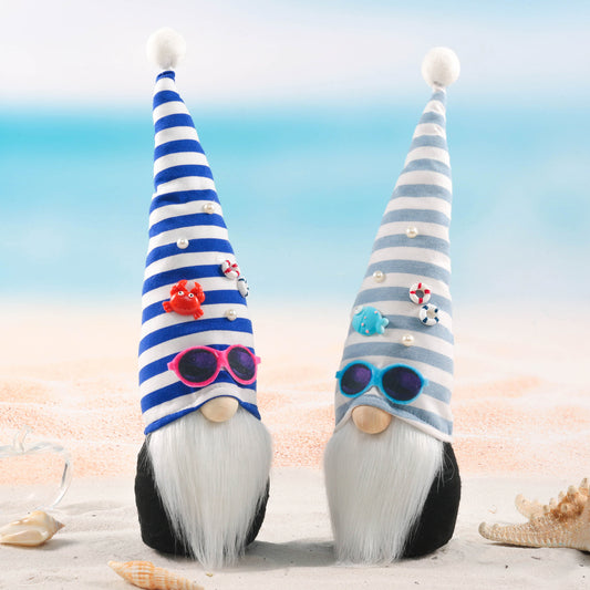 Summer Ocean Gnome with Sunglasses
